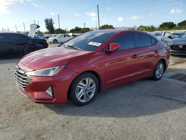 Image 1 of 2020 HYUNDAI ELANTRA SEL 2020 with VIN KMHD84LFXLU022310