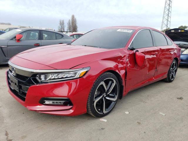 Image 1 of 2018 HONDA ACCORD SPORT 2018 with VIN 1HGCV1F34JA247122