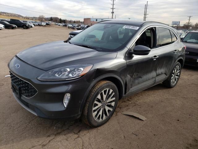 Image 1 of 2020 FORD ESCAPE TITANIUM 2020 with VIN 1FMCU9J95LUA40568