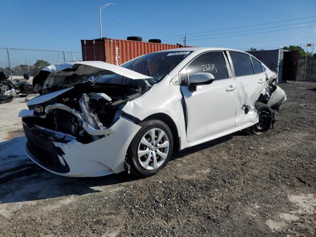 Image 1 of 2021 TOYOTA COROLLA LE 2021 with VIN JTDEPMAE3MJ124055