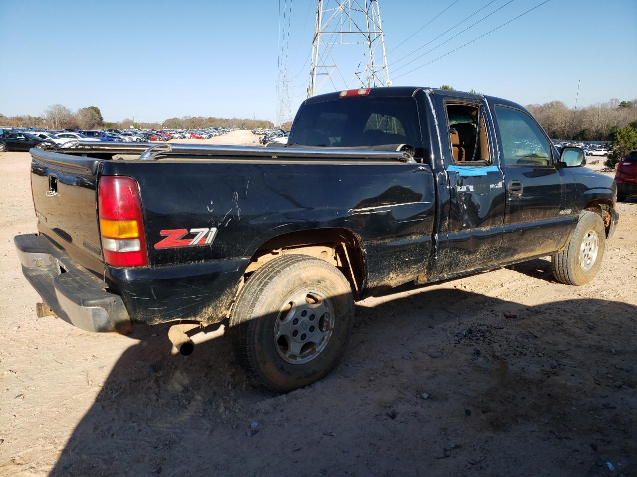 Image 3 of 1999 CHEVROLET SILVERADO K1500 1999 with VIN 1GCEK19T8XZ203887