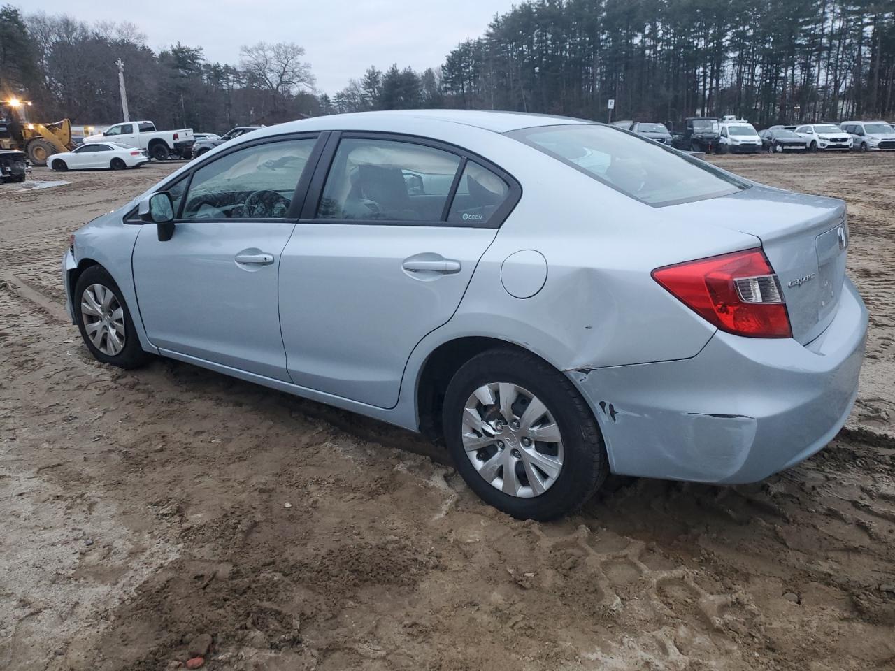 Image 2 of 2012 HONDA CIVIC LX 2012 with VIN 2HGFB2F54CH597965