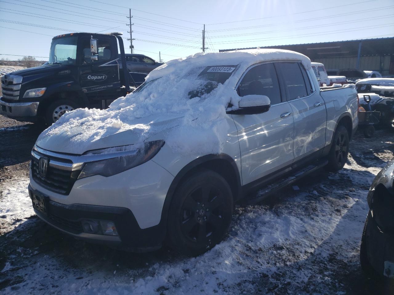 Image 1 of 2019 HONDA RIDGELINE RTL 2019 with VIN 5FPYK3F75KB029802