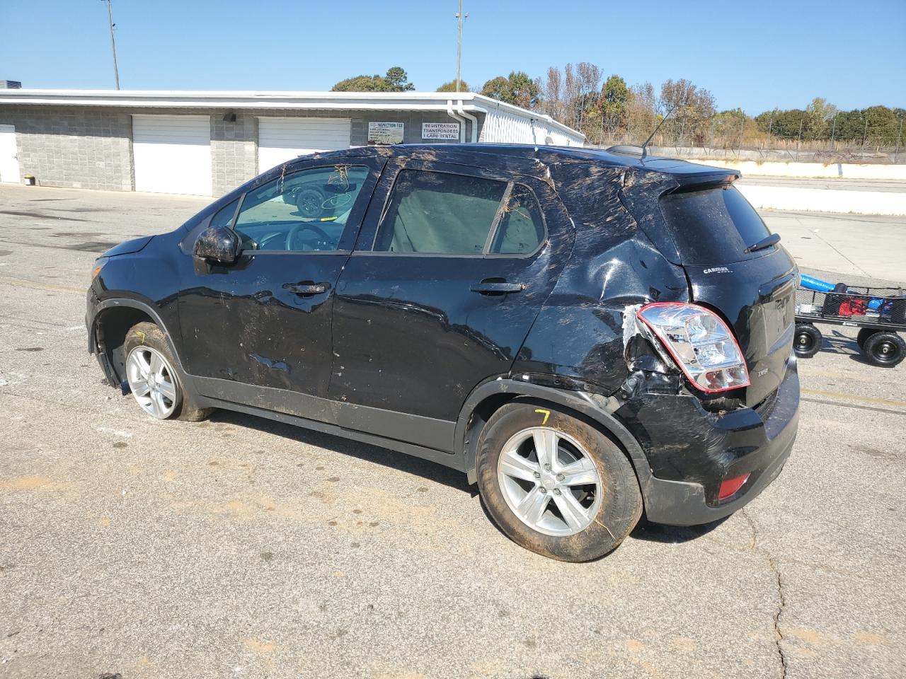 Image 2 of 2020 CHEVROLET TRAX LS 2020 with VIN 3GNCJKSB8LL331315