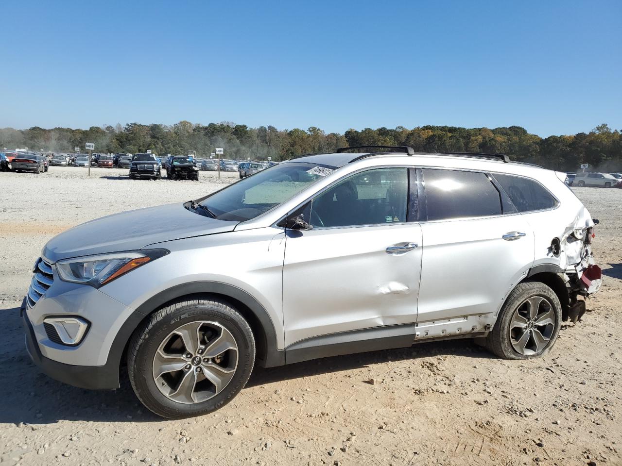 Image 1 of 2013 HYUNDAI SANTA FE GLS 2013 with VIN KM8SMDHF5DU032952