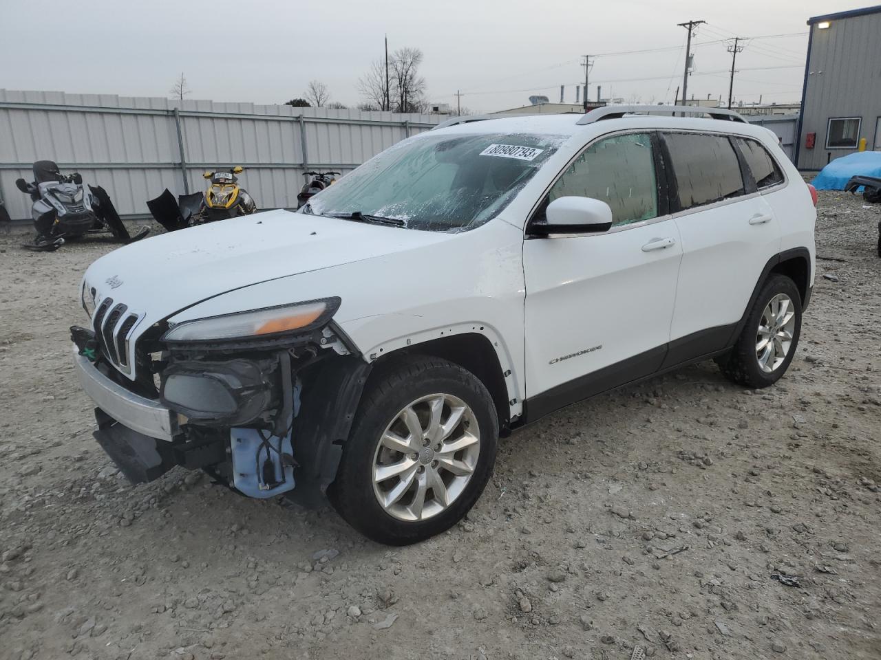 Obraz 1 z 2017 JEEP CHEROKEE LIMITED 2017 z VIN 1C4PJMDB6HW520520