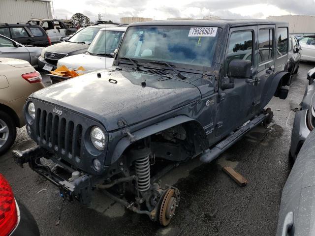 Image 1 of 2017 JEEP WRANGLER UNLIMITED SPORT 2017 with VIN 1C4BJWDG2HL551301
