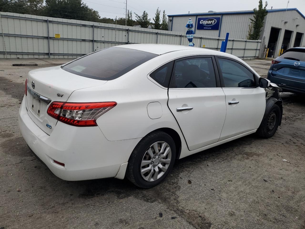 Image 3 of 2013 NISSAN SENTRA S 2013 with VIN 3N1AB7AP3DL630867