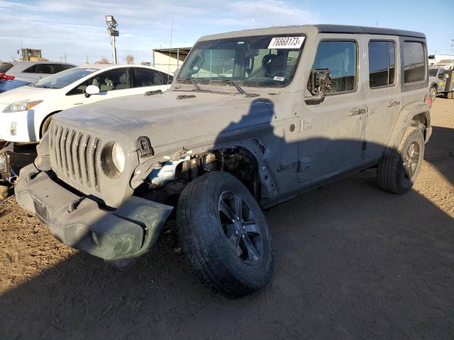 Image 1 of 2021 JEEP WRANGLER UNLIMITED SPORT 2021 with VIN 1C4HJXDN3MW612677