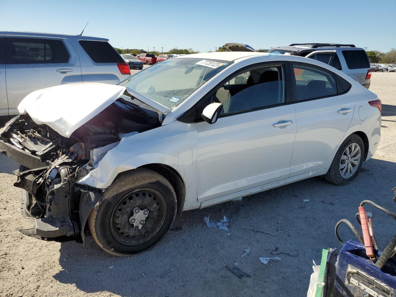 Image 1 of 2019 HYUNDAI ACCENT SE 2019 with VIN 3KPC24A34KE068061