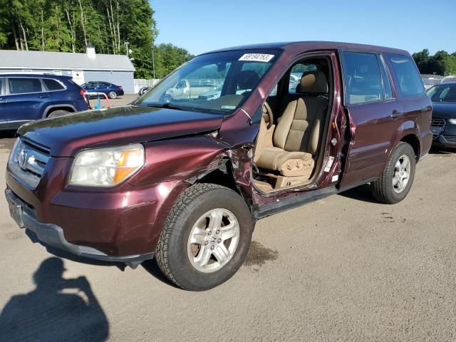 Image 1 of 2007 HONDA PILOT LX 2007 with VIN 5FNYF28117B016634