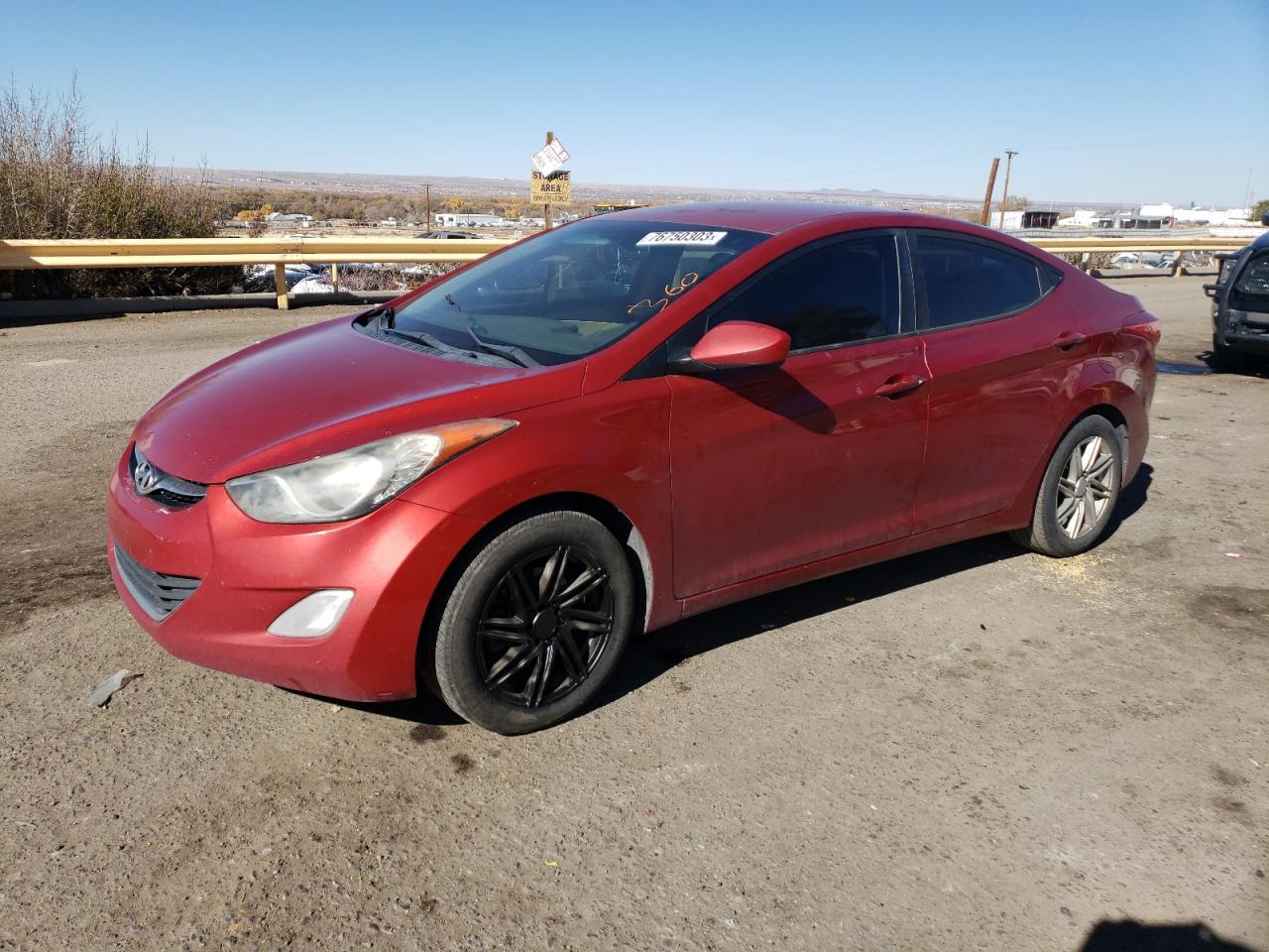 Obraz 1 z 2013 HYUNDAI ELANTRA GLS 2013 z VIN KMHDH4AE5DU500449