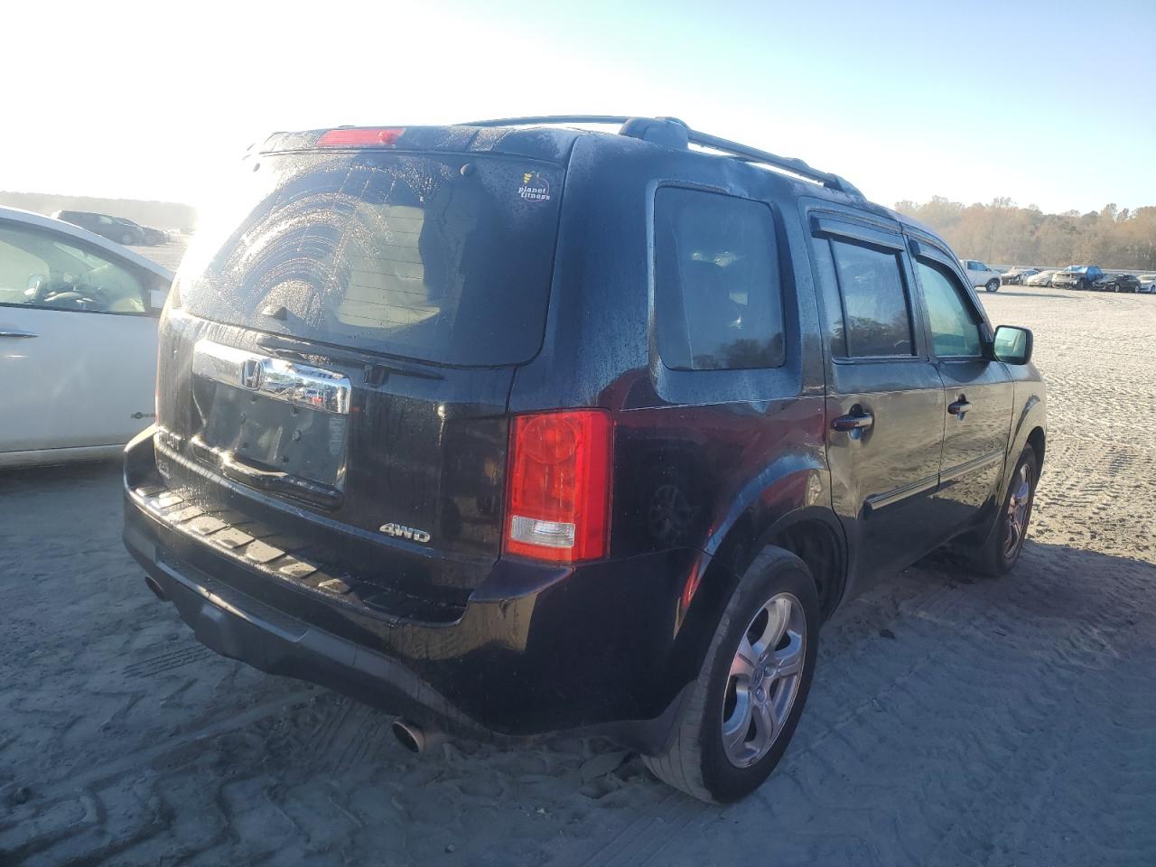 Изображение 3 2012 HONDA PILOT EXL 2012 с VIN 5FNYF4H56CB001779