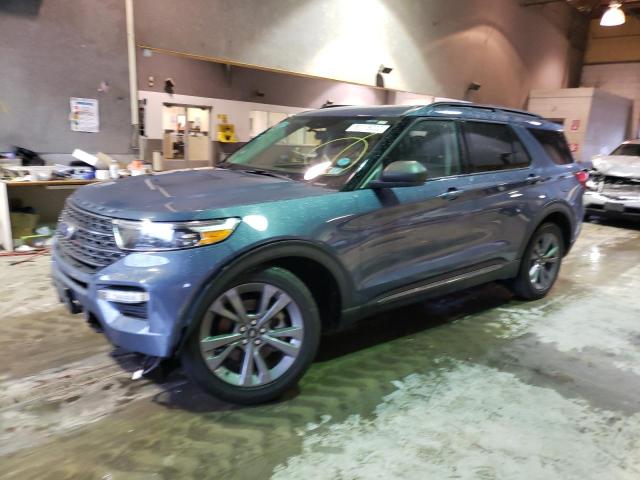 Image 1 of 2021 FORD EXPLORER XLT 2021 with VIN 1FMSK7DH5MGA22919