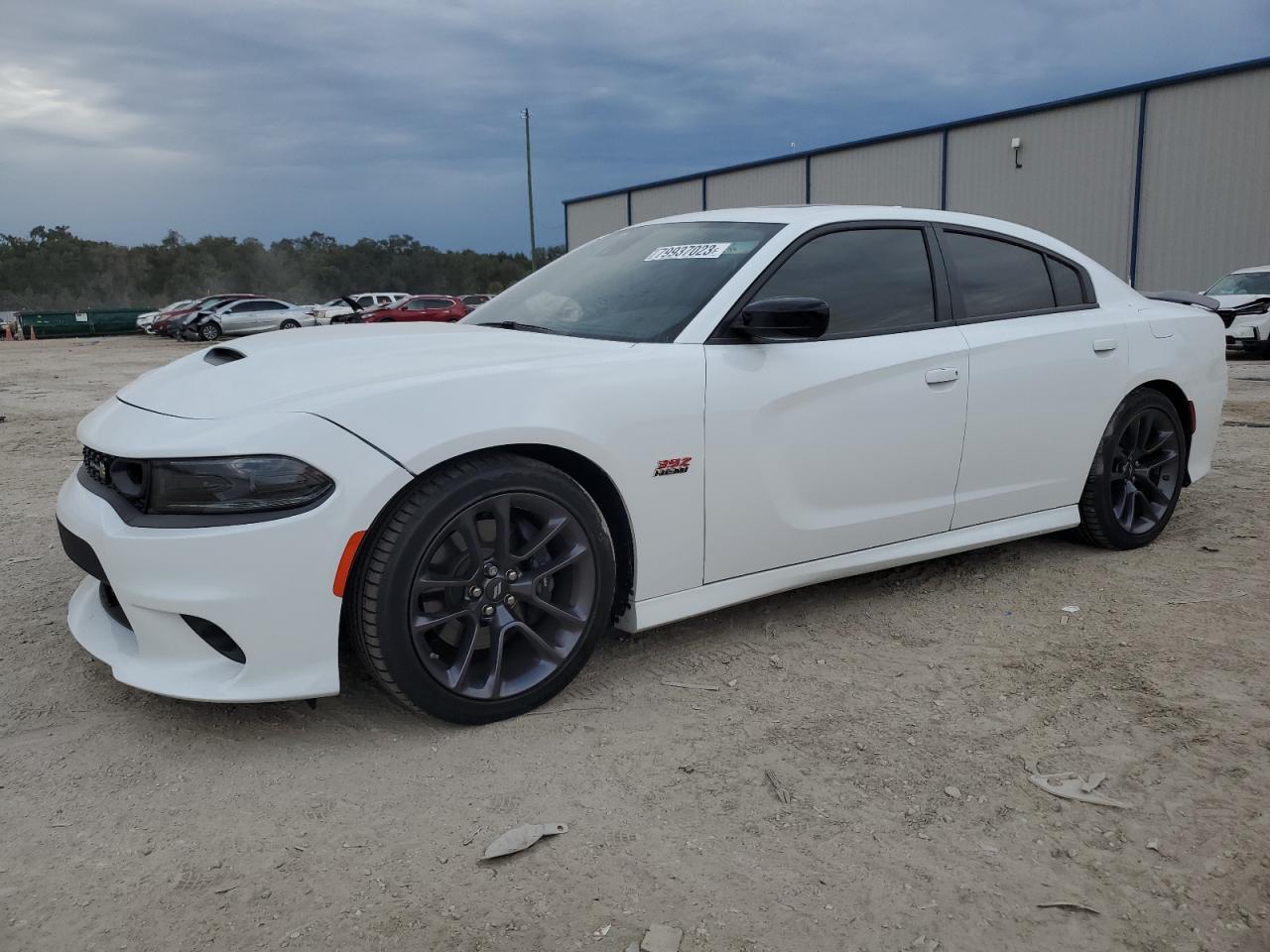 Image 1 of 2023 DODGE CHARGER SCAT PACK 2023 with VIN 2C3CDXGJ8PH592489