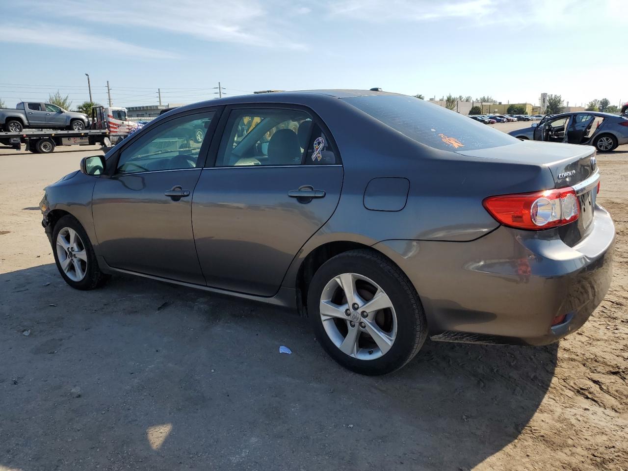 Image 2 of 2013 TOYOTA COROLLA BASE 2013 with VIN 5YFBU4EE3DP129872