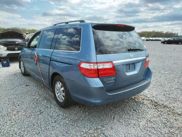 Изображение 3 2007 HONDA ODYSSEY TOURING 2007 с VIN 5FNRL38887B019594