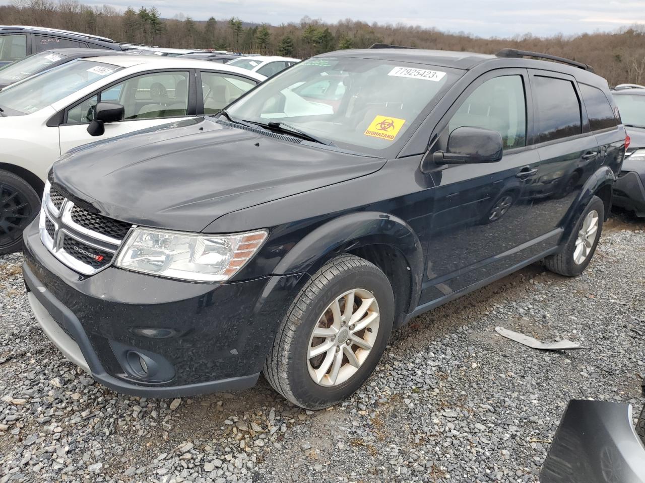 Изображение 1 2017 DODGE JOURNEY SXT 2017 с VIN 3C4PDCBG7HT534111