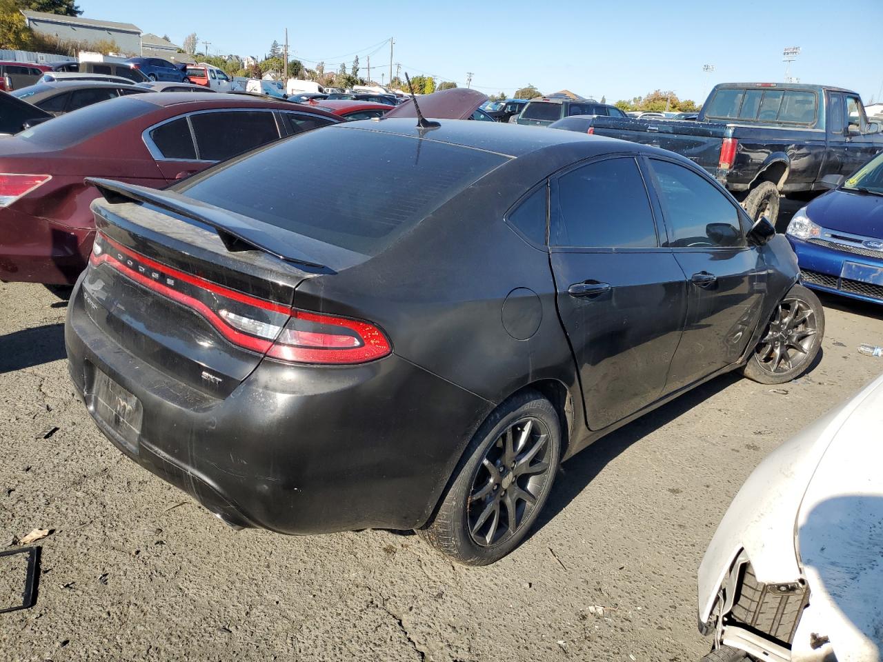 Image 3 of 2013 DODGE DART SXT 2013 with VIN 1C3CDFBA3DD309233