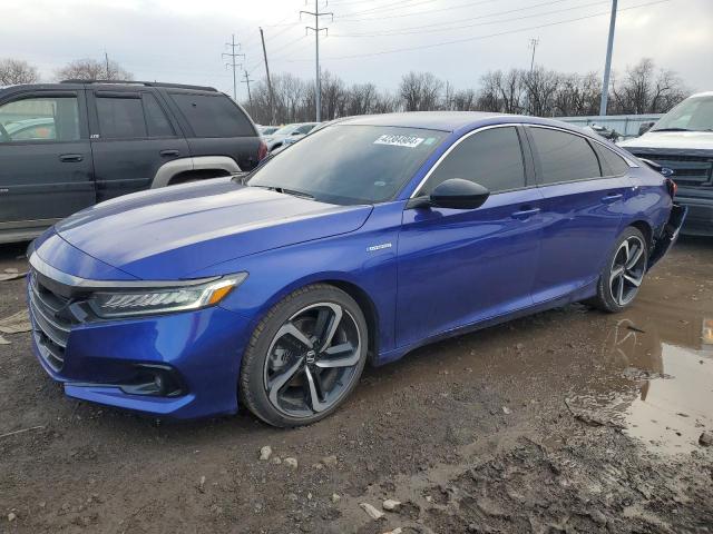 Image 1 of 2022 HONDA ACCORD HYBRID SPORT 2022 with VIN 1HGCV3F27NA012495