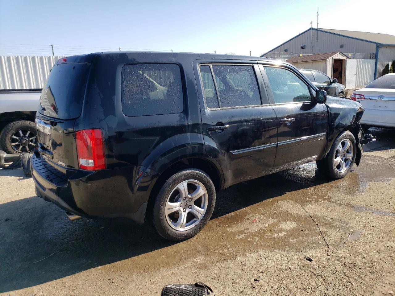 Obraz 3 z 2013 HONDA PILOT EXL 2013 z VIN 5FNYF4H55DB078760