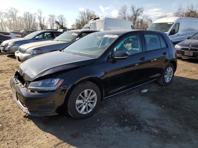 Image 1 of 2015 VOLKSWAGEN GOLF  2015 with VIN 3VW217AU4FM011912