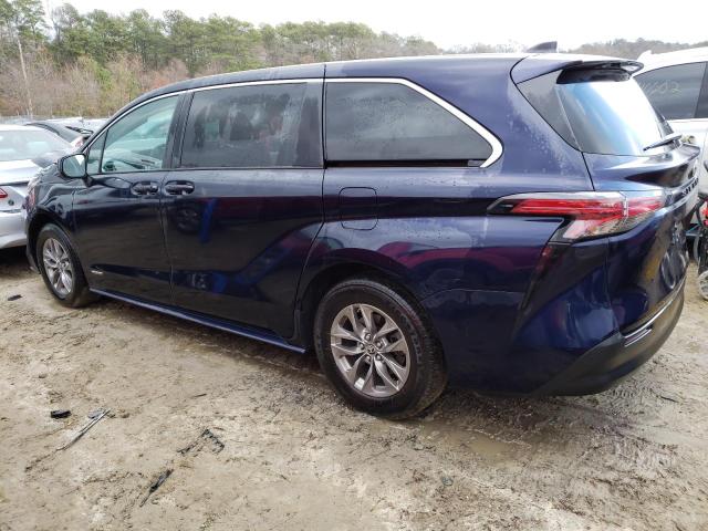 Obraz 2 z 2021 TOYOTA SIENNA LE 2021 z VIN 5TDKRKEC2MS014059