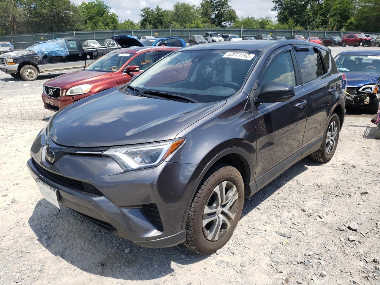 Image 2 of 2018 TOYOTA RAV4 LE 2018 with VIN JTMZFREV6JJ737178