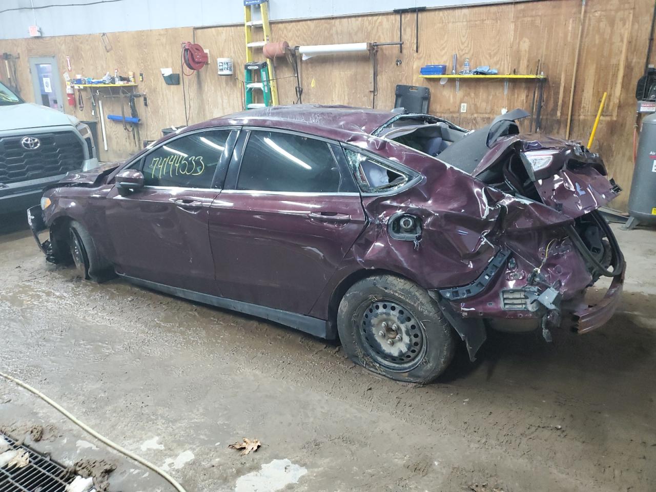Image 2 of 2013 FORD FUSION S 2013 with VIN 3FA6P0G70DR141428