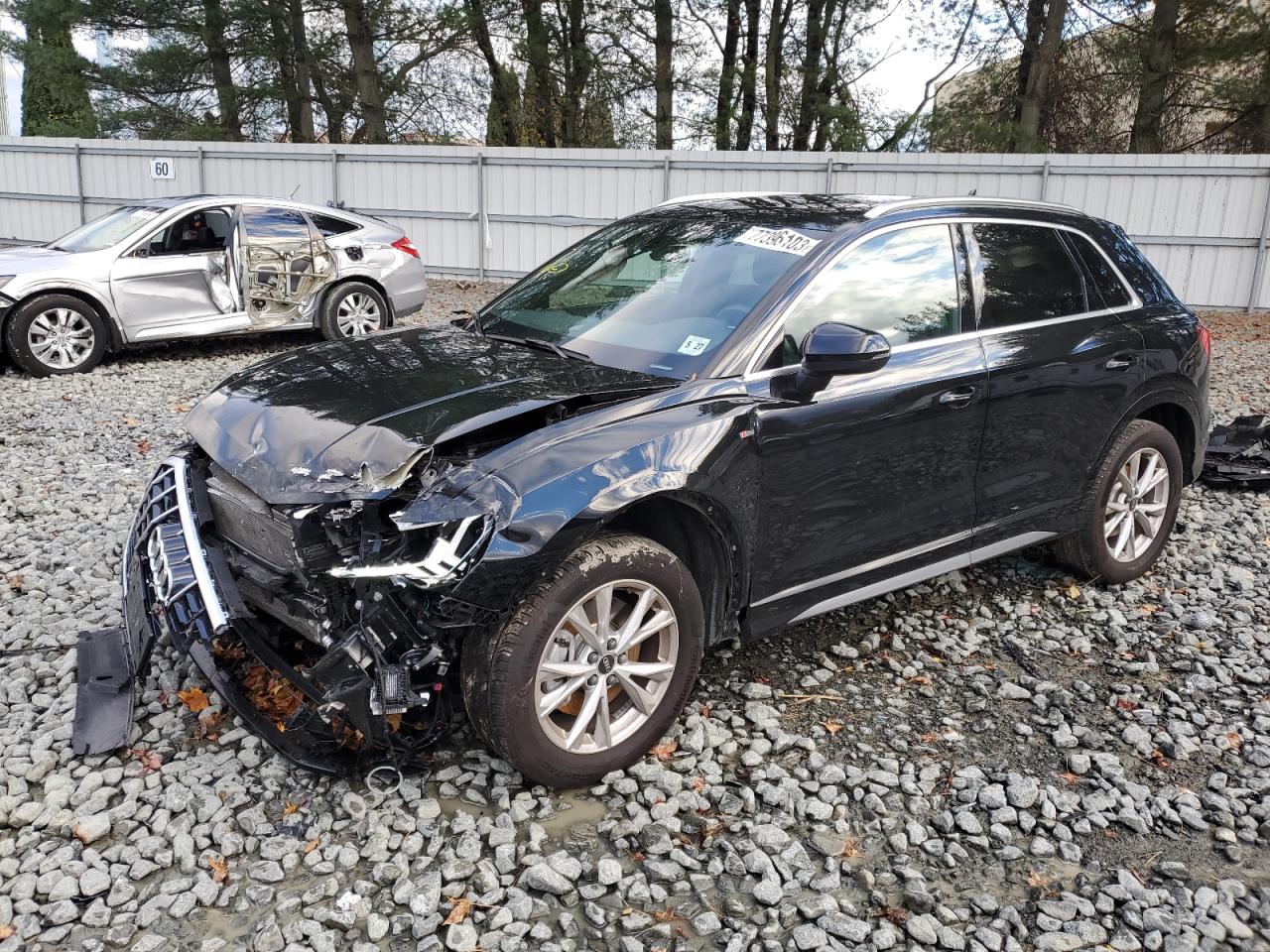 Image 1 of 2022 AUDI Q3 PREMIUM PLUS S LINE 45 2022 with VIN WA1EECF33N1079024