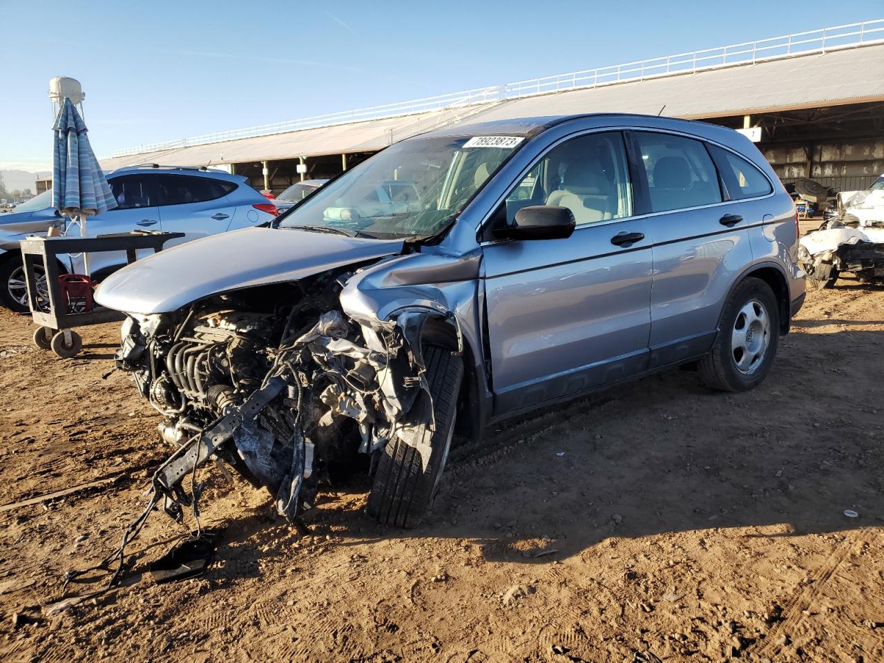 Image 1 of 2011 HONDA CR-V LX 2011 with VIN JHLRE4H32BC006658