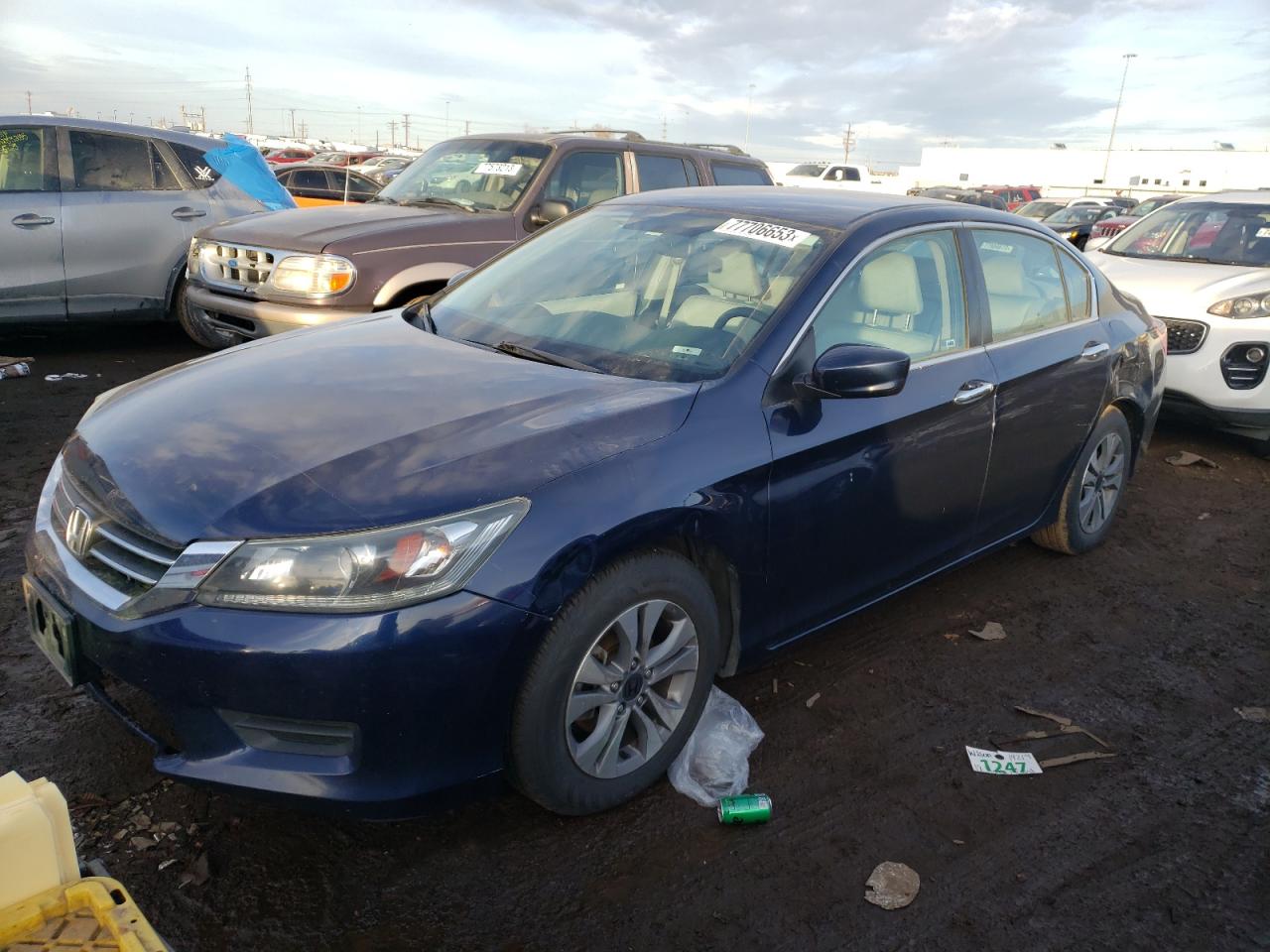 Image 1 of 2015 HONDA ACCORD LX 2015 with VIN 1HGCR2F32FA154598