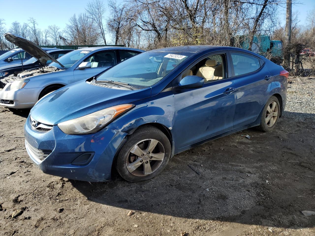 Obraz 1 z 2013 HYUNDAI ELANTRA GLS 2013 z VIN KMHDH4AE6DU956931