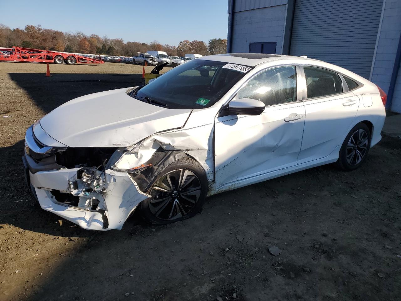 Image 1 of 2017 HONDA CIVIC EXL 2017 with VIN 2HGFC1F77HH646124