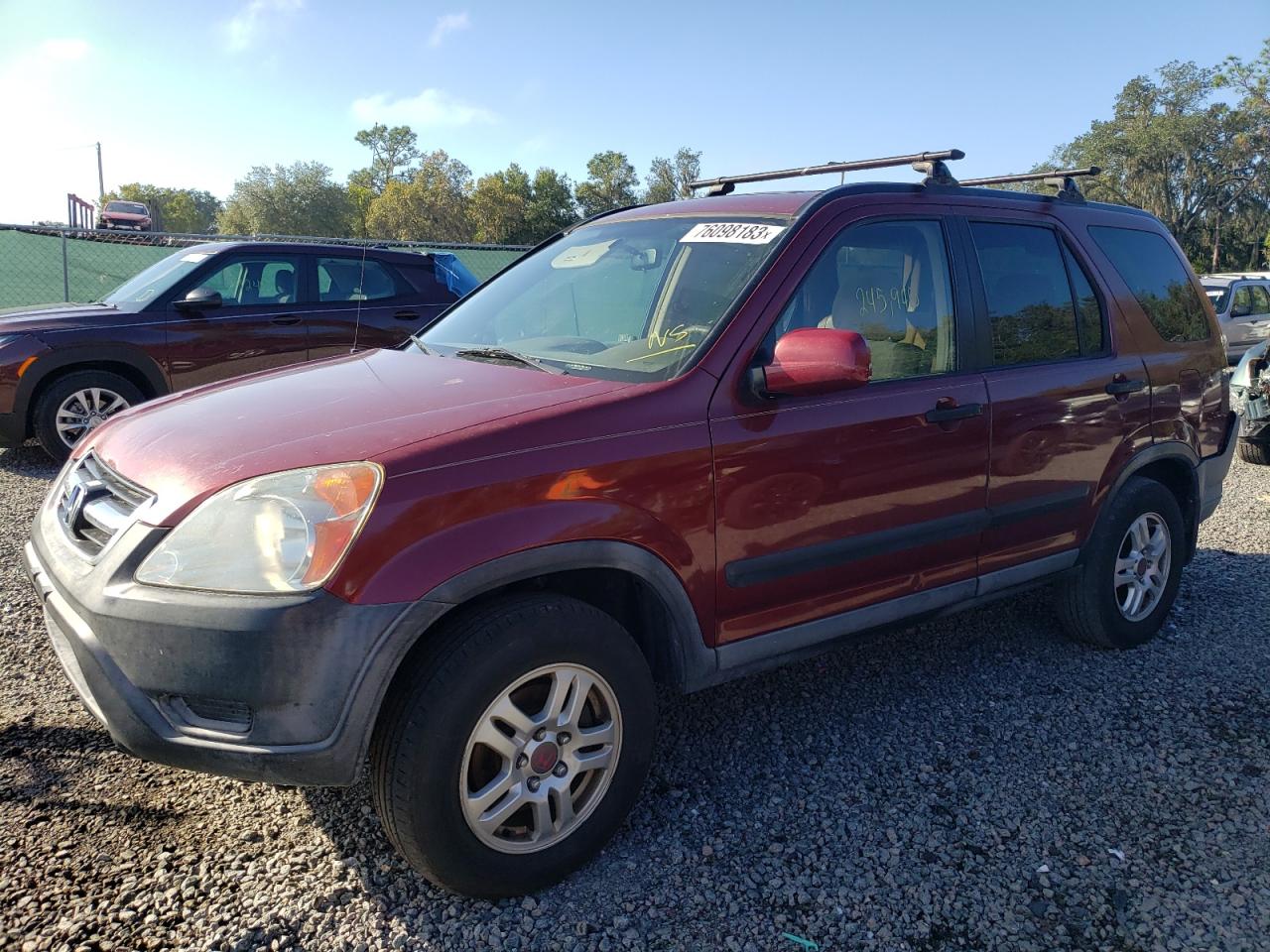 Image 1 of 2004 HONDA CR-V EX 2004 with VIN SHSRD78874U239351