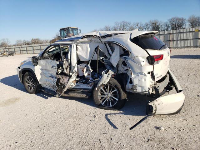 Image 2 of 2019 TOYOTA HIGHLANDER SE 2019 with VIN 5TDKZRFH4KS311379