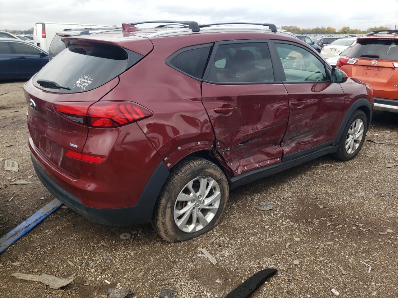Изображение 3 2020 HYUNDAI TUCSON LIMITED 2020 с VIN KM8J3CA44LU226694