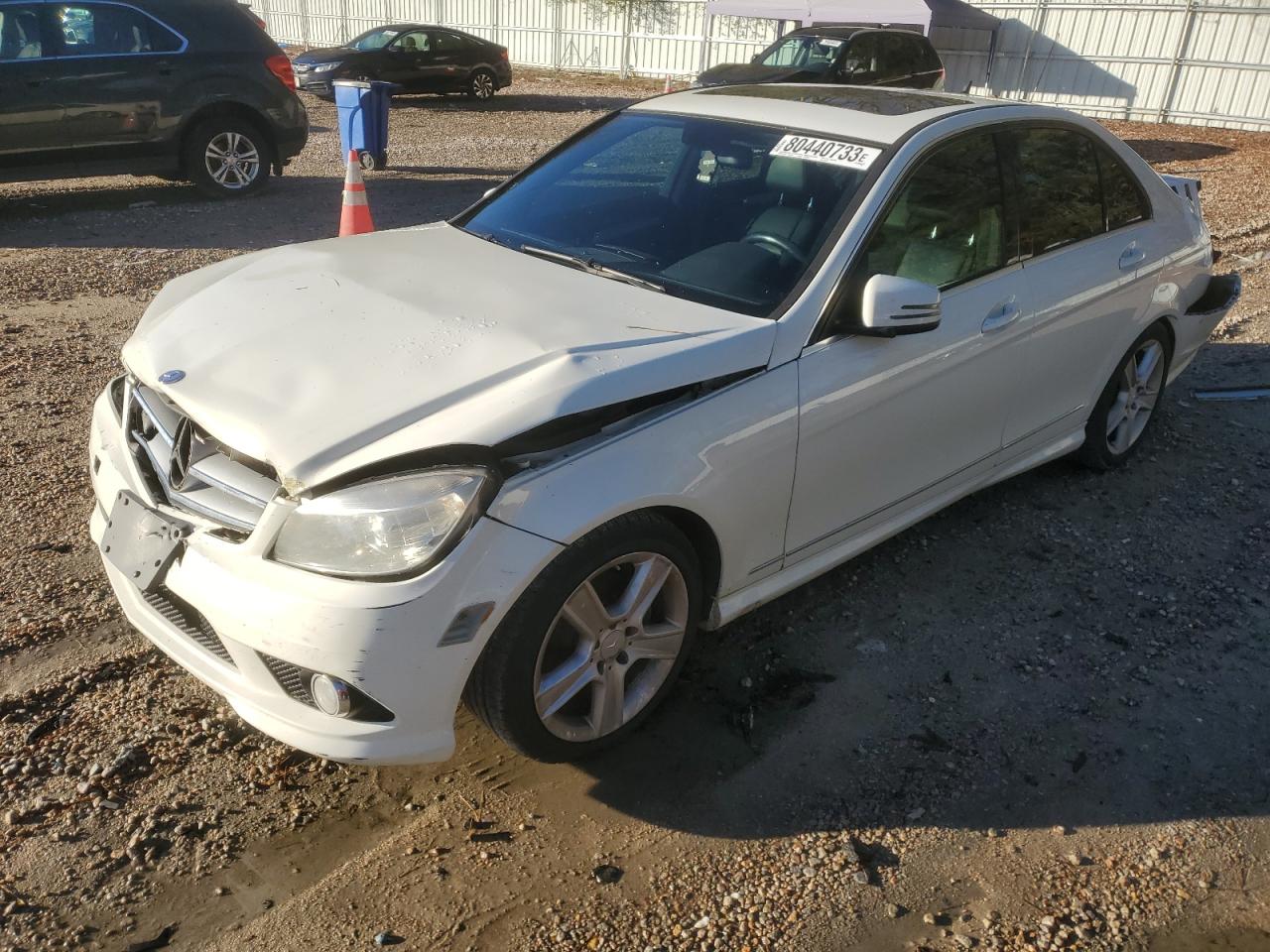 Image 1 of 2010 MERCEDES-BENZ C 300 2010 with VIN WDDGF5EB3AR099338