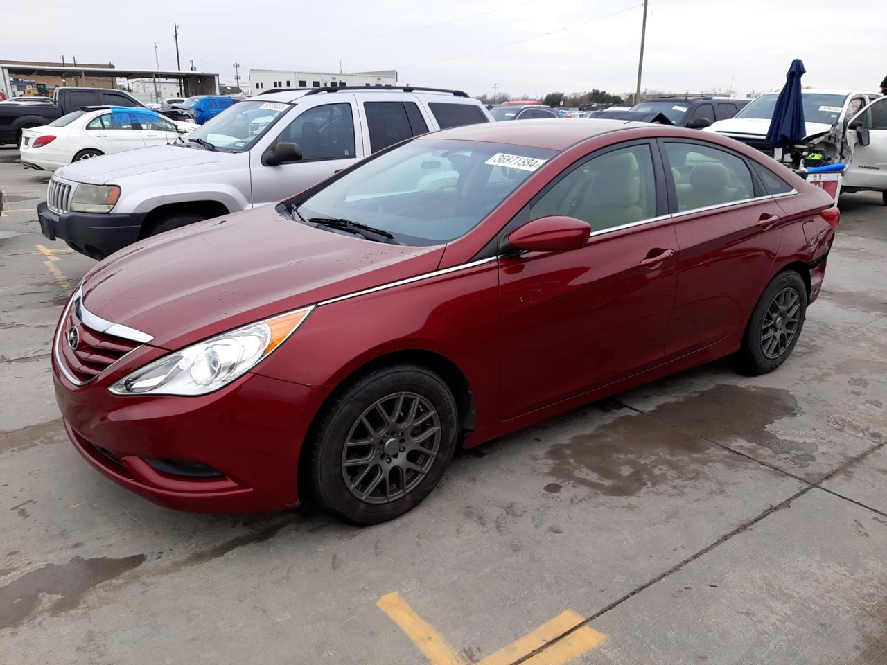 Obraz 1 z 2012 HYUNDAI SONATA GLS 2012 z VIN 5NPEB4AC9CH416720