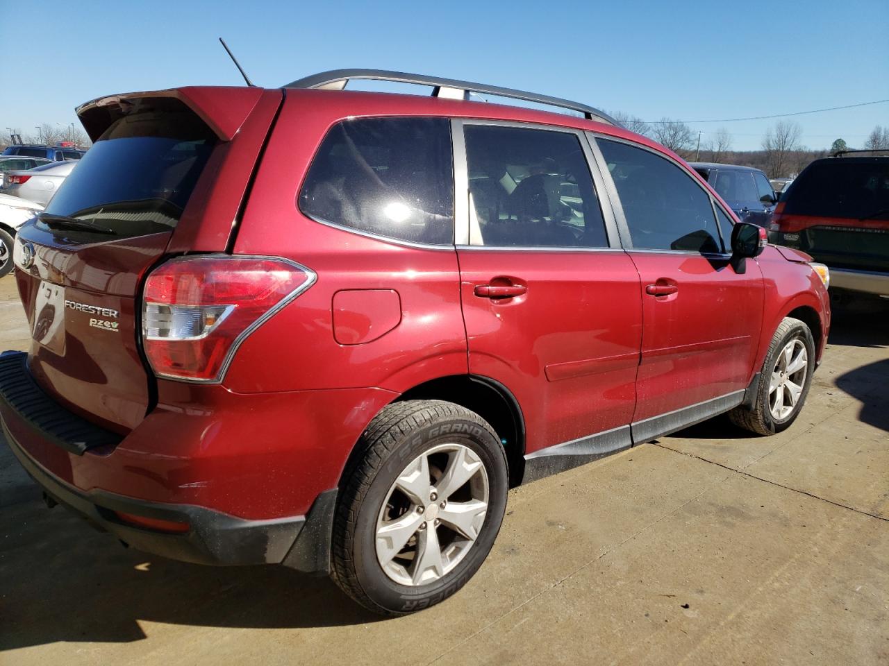 Image 3 of 2014 SUBARU FORESTER 2.5I TOURING 2014 with VIN JF2SJAPCXEH545094