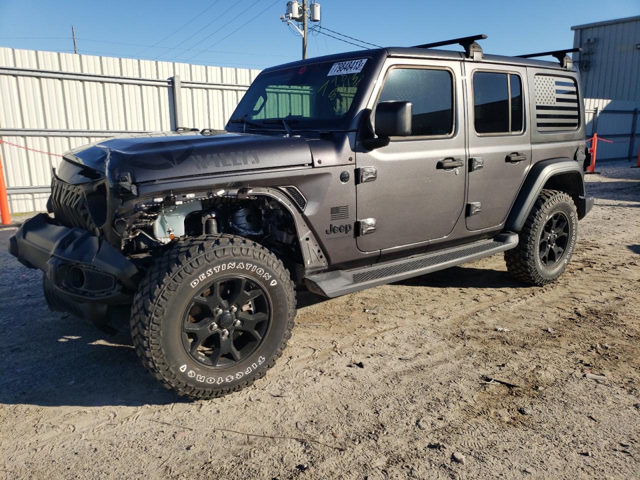 Изображение 2020 JEEP WRANGLER UNLIMITED SPORT 2020