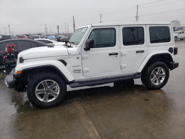 Image 1 of 2021 JEEP WRANGLER UNLIMITED SAHARA 2021 with VIN 1C4HJXEN4MW854392