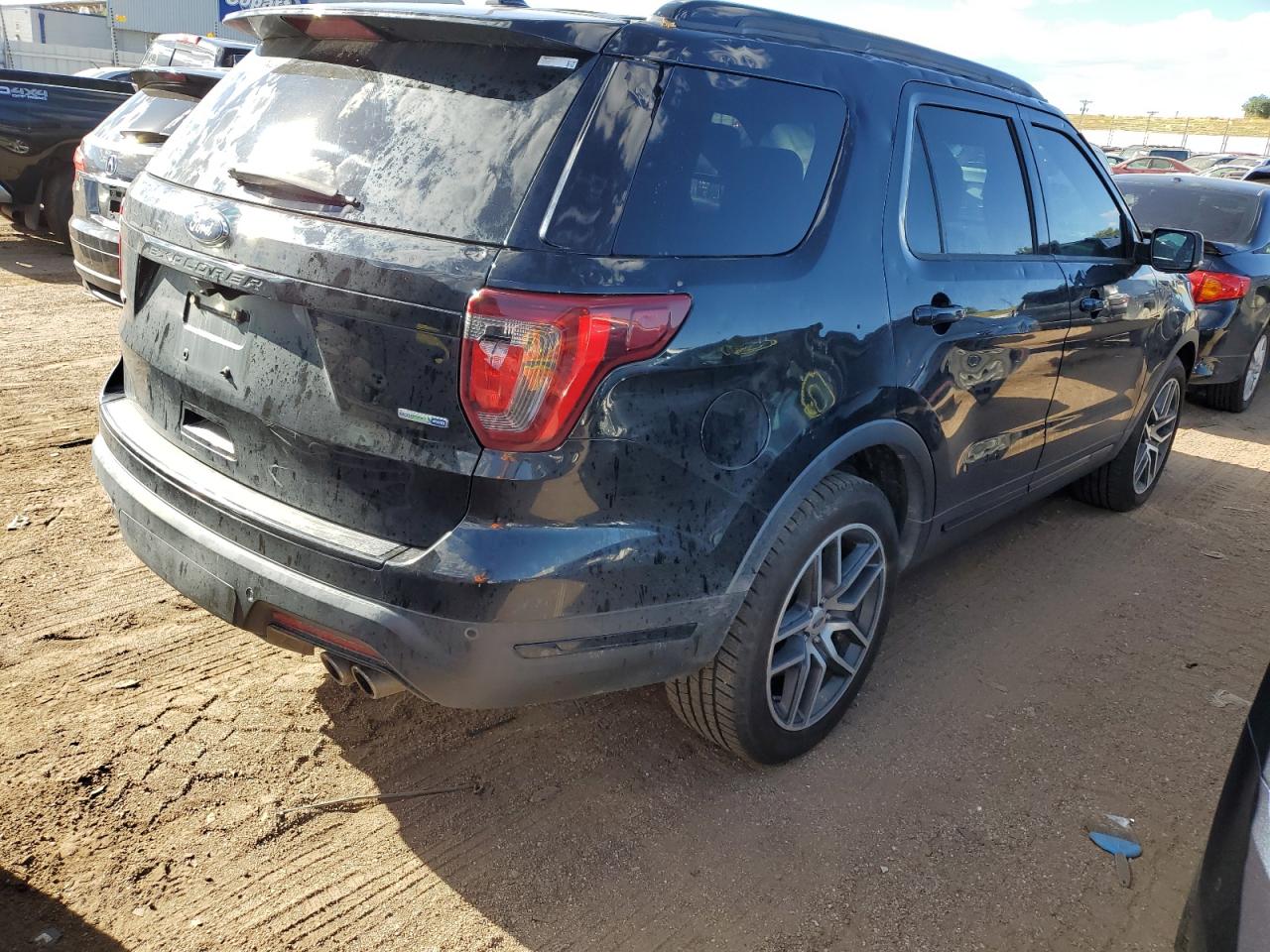 Image 3 of 2018 FORD EXPLORER SPORT 2018 with VIN 1FM5K8GT2JGC46731