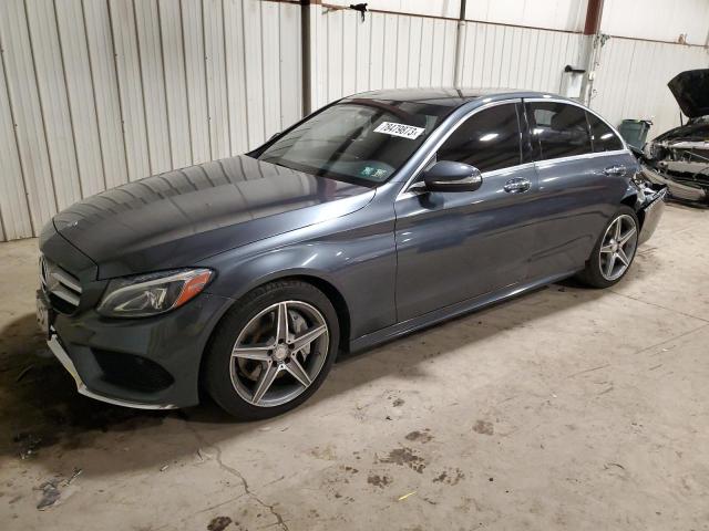 Image 1 of 2015 MERCEDES-BENZ C 300 4MATIC 2015 with VIN 55SWF4KB2FU063396