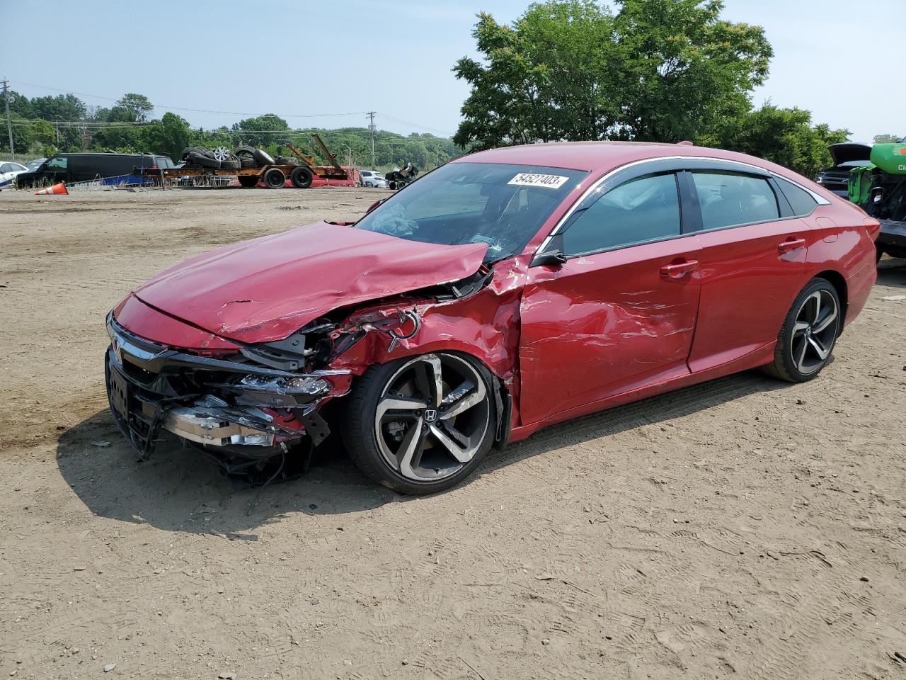 Изображение 1 2018 HONDA ACCORD SPORT 2018 с VIN 1HGCV1F32JA221697