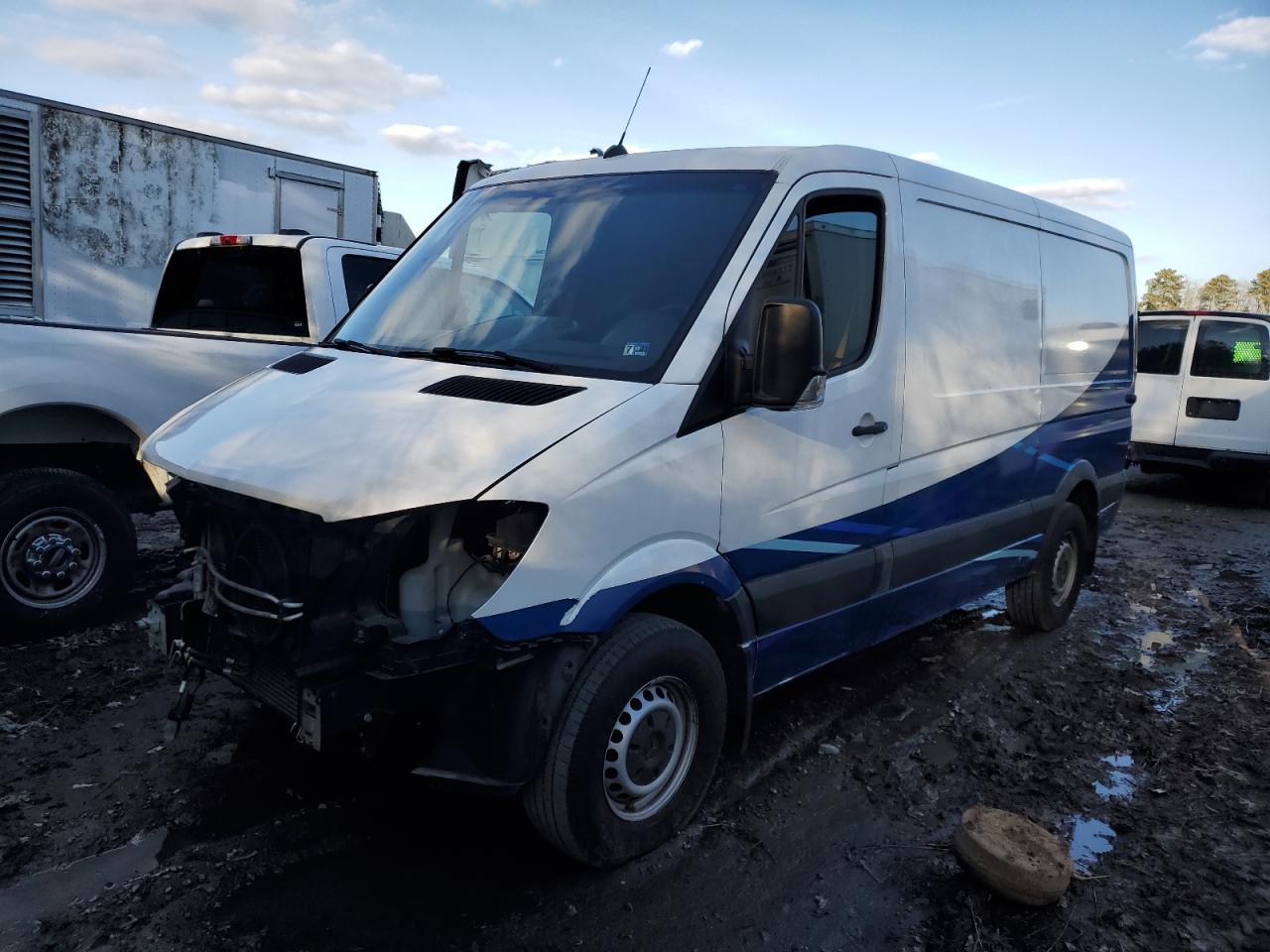 Image 1 of 2016 MERCEDES-BENZ SPRINTER 2500 2016 with VIN WD3PE7DD2GP194676