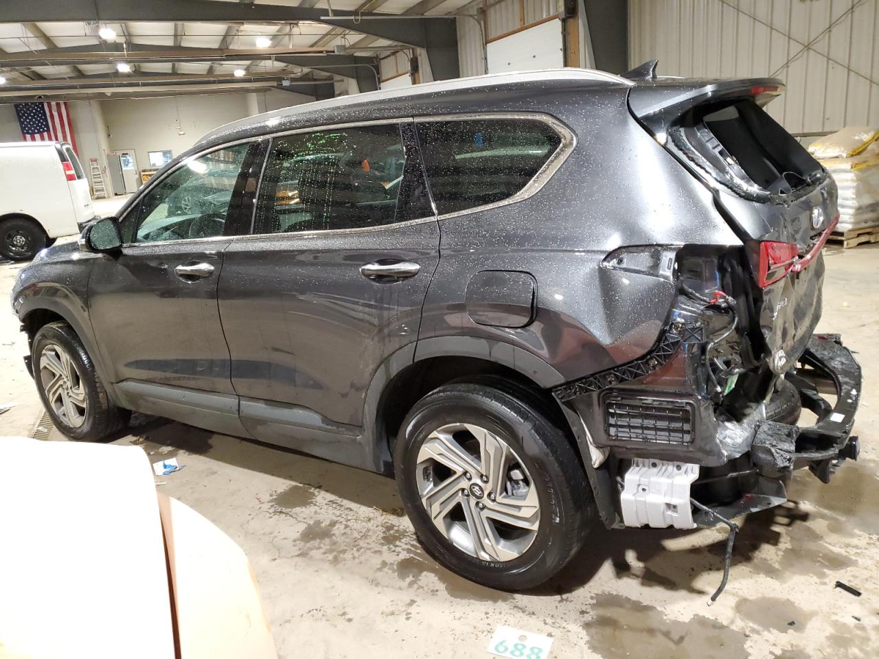 Image 2 of 2023 HYUNDAI SANTA FE SEL 2023 with VIN 5NMS2DAJ4PH499221