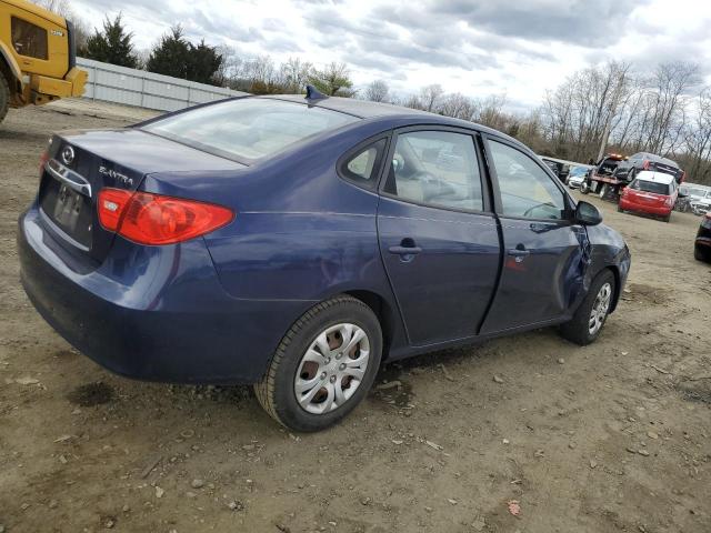 Image 3 of 2010 HYUNDAI ELANTRA BLUE 2010 with VIN KMHDU4AD8AU158350