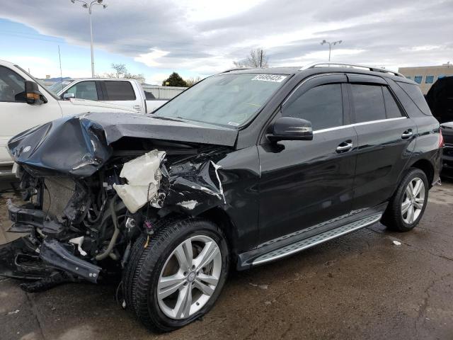 Image 1 of 2014 MERCEDES-BENZ ML 350 4MATIC 2014 with VIN 4JGDA5HB7EA404881