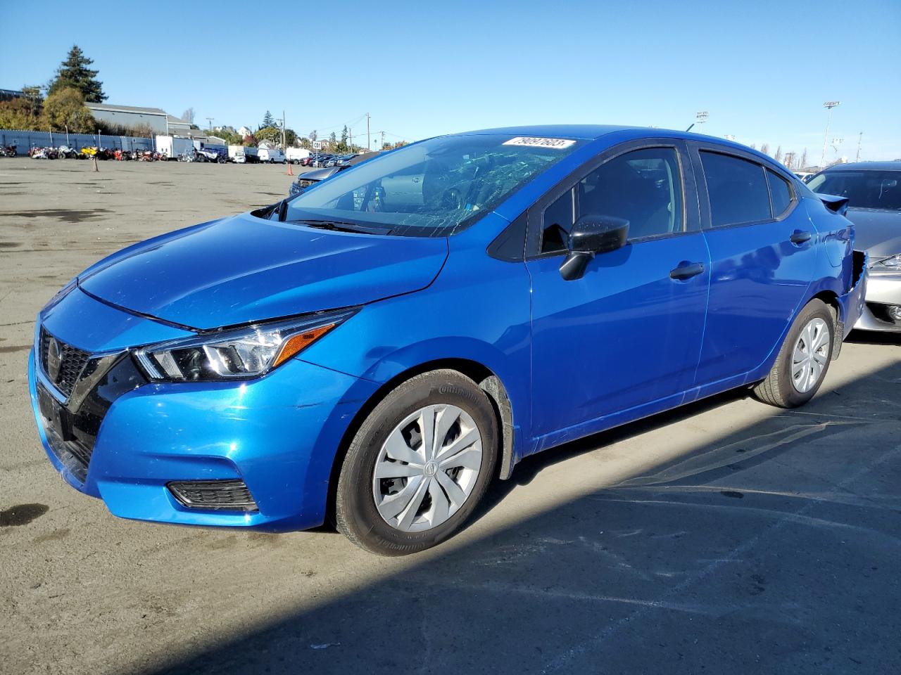 Image 1 of 2022 NISSAN VERSA S 2022 with VIN 3N1CN8DV8NL821279